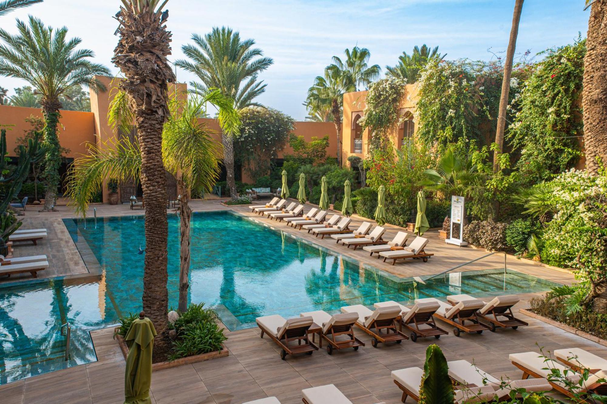 Tikida Golf Palace - Relais&Châteaux Agadir Exterior foto The swimming pool at the hotel