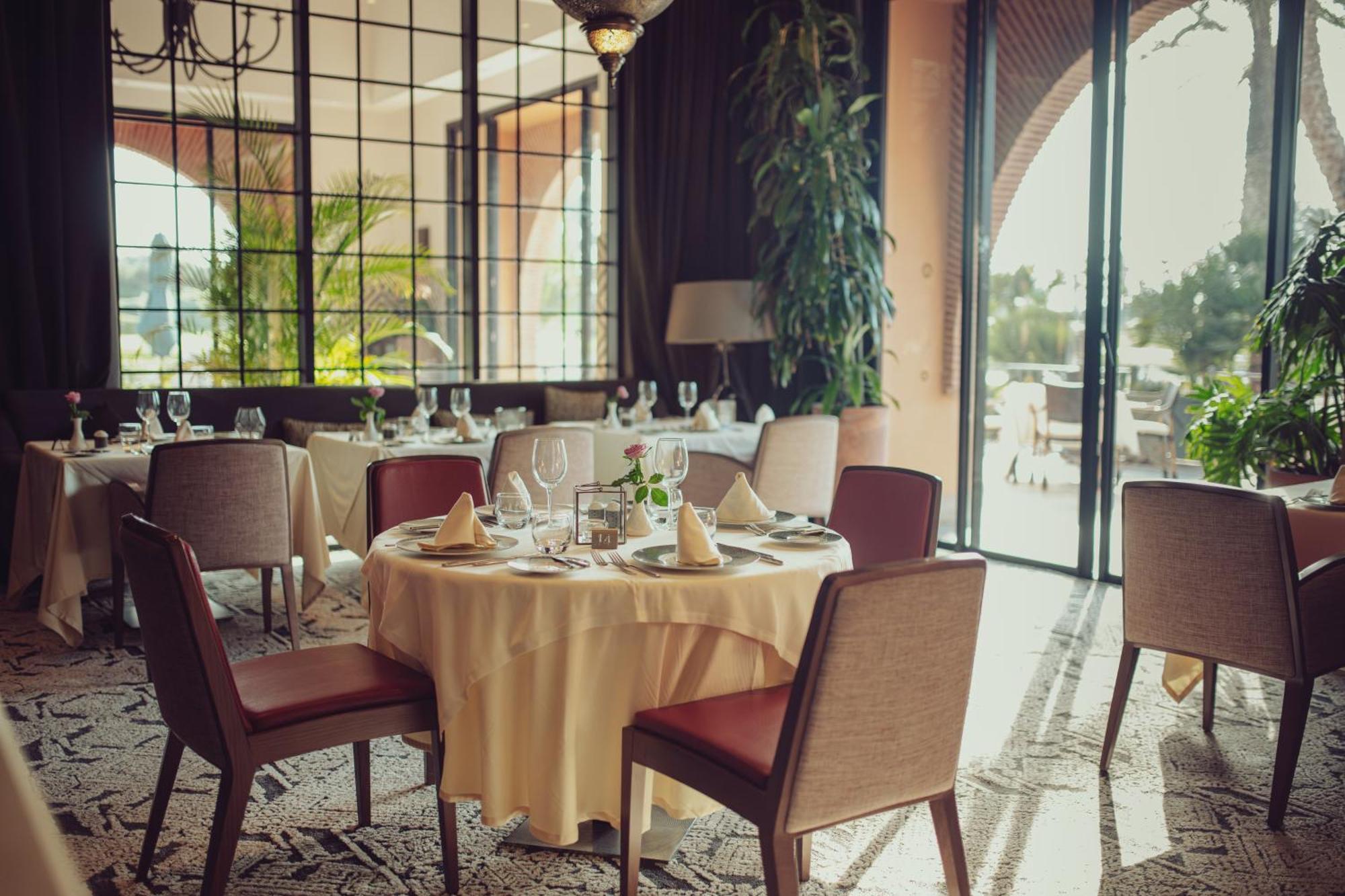 Tikida Golf Palace - Relais&Châteaux Agadir Exterior foto Restaurant