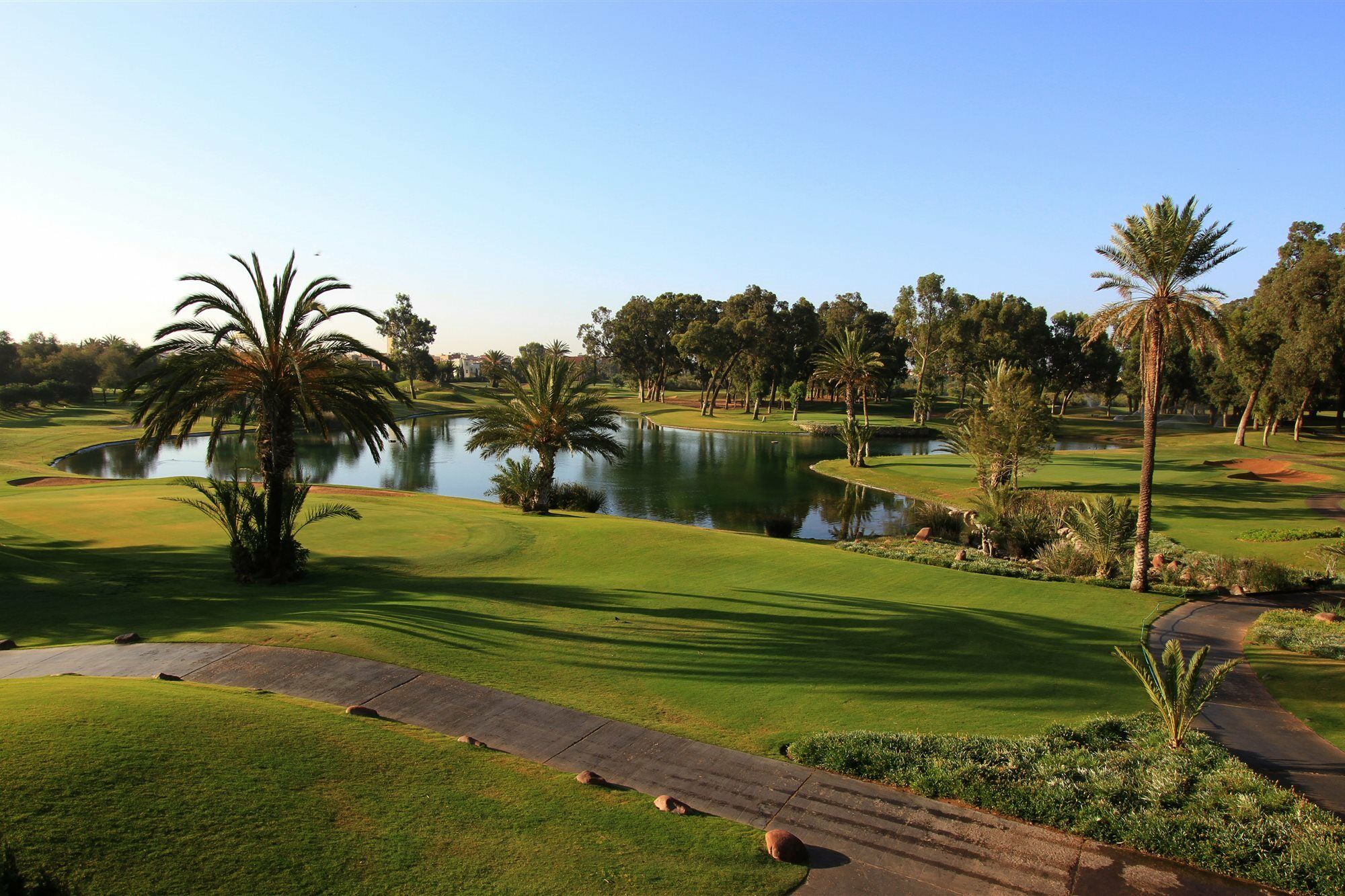 Tikida Golf Palace - Relais&Châteaux Agadir Exterior foto Golf course at the Royal Palm Golf and Country Club